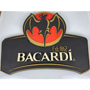 1x Bacardi Rum Werbeschild Logo