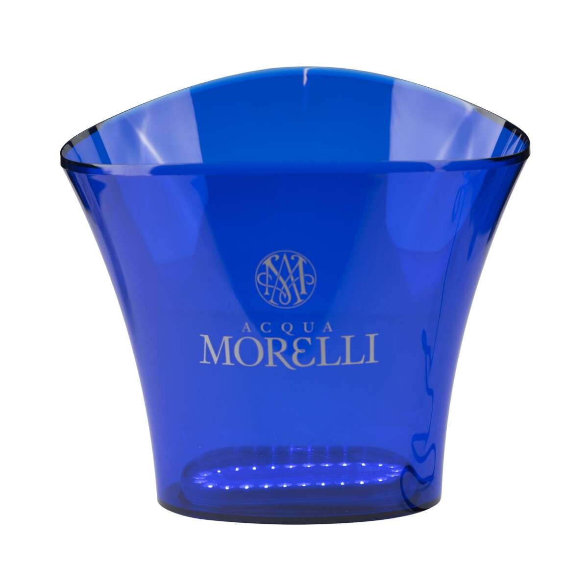 Acqua Morelli Wasser Kühler LED Bucket Wanne Flasche Blau