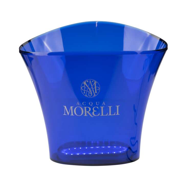 Acqua Morelli Wasser Kühler LED Bucket Wanne Flasche Blau Eiswürfel Box Getränk
