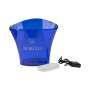 Acqua Morelli Wasser Kühler LED Bucket Wanne Flasche Blau Eiswürfel Box Getränk