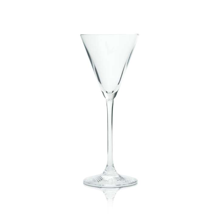 6x Grey Goose Glas 0,1l Stiel Kelch Martini Kontur Gläser Grand Fizz Martini
