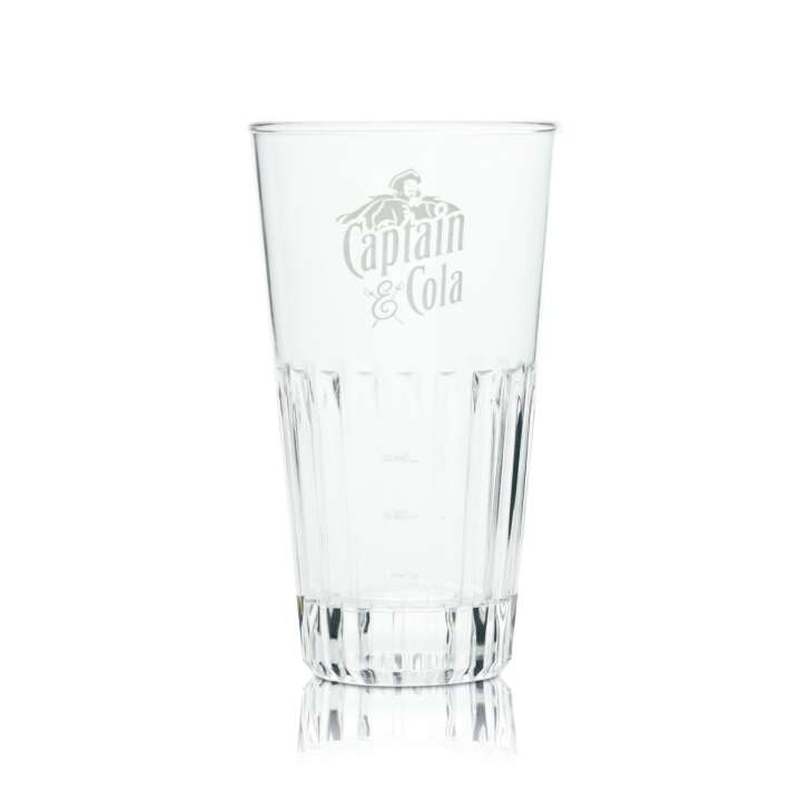 Captain Morgan Kunststoff Becher Glas 0,3l Longdrink Mehrweg Gläser Rialto Bar