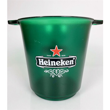 1x Heineken Bier K&uuml;hler gr&uuml;n rund single