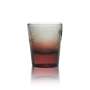 6x Bacardi Rum Glas Shotglas Fuego rot 4cl