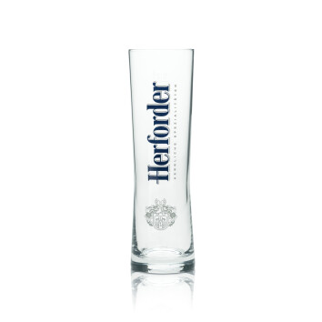 6x Herforder Bier Glas 0,2l Stange Pokal Becher Pils...