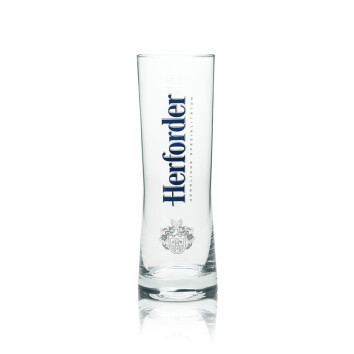 6x Herforder Bier Glas 0,25l Stange Pokal Becher Pils...