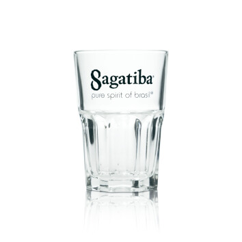 6x Sagatiba Glas 0,35l Longdrink Cocktail Cachaca...