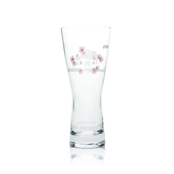 6x Kirin Ichiban Bier Glas 0,25l Pokal Becher Tulpe...
