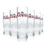 6x Coors Bier Glas 0,25l Pokal Becher Tulpe England UK Half Pint Gläser Relief
