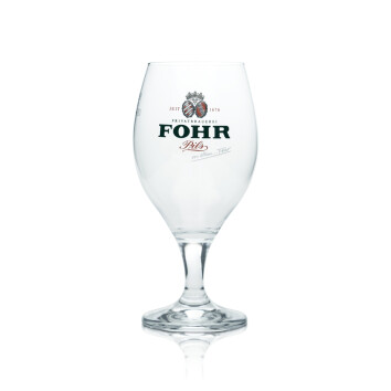6x Fohr Bier Glas 0,4l Pokal Tulpe Becher Gläser...