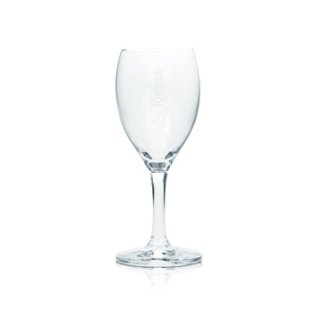 6x Rhenser Wasser Glas 0,1l Kelch Flöte Tulpe Pokal...