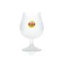 6x Lipton Eistee Glas 0,3l Tulpe Kelch Pokal Frosted Longdrink Cocktail Gläser