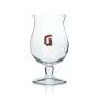 6x Duvel Bier Glas 0,5l Tulpe Kelch Pokal Gläser Belgien Gastro Bar Stark Beer