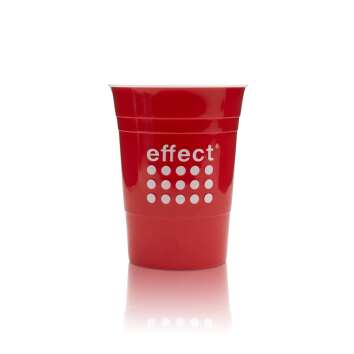 Effect Becher 0,3l Mehrweg Red Cup Plastik Gläser...