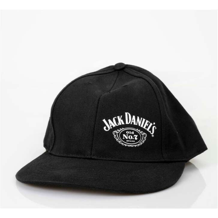 1x Jack Daniels Whiskey Kappe schwarz No. 7 Snapback