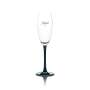 6x Freixenet Sekt Glas 0,1l Flöte Schwarz Gläser Prosecco Champagner Aperitif