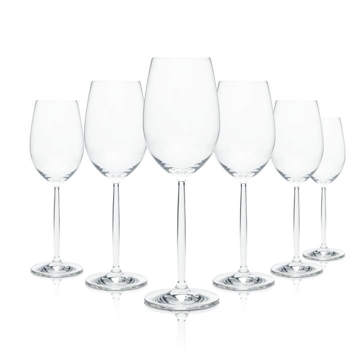 6x Devaux Champagner Glas 0,2l Flöte Schale Wein Stil Gläser Sekt Prosecco Bar