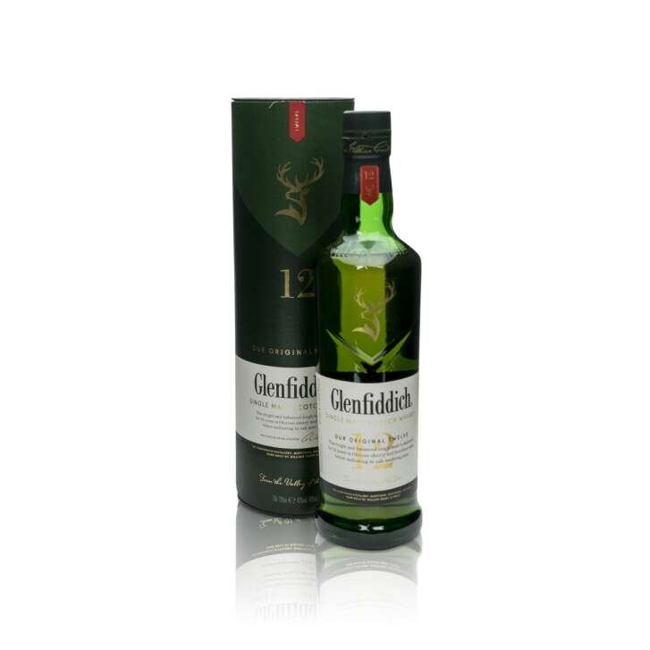 1 Glenfiddich Whiskey Flasche 0,7l 40% vol. "12" neu