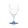 6x Prima Aqua Wasser Stielglas 0,1l Kelch Tulpe Flöte Selten Mineral Soda Gläser
