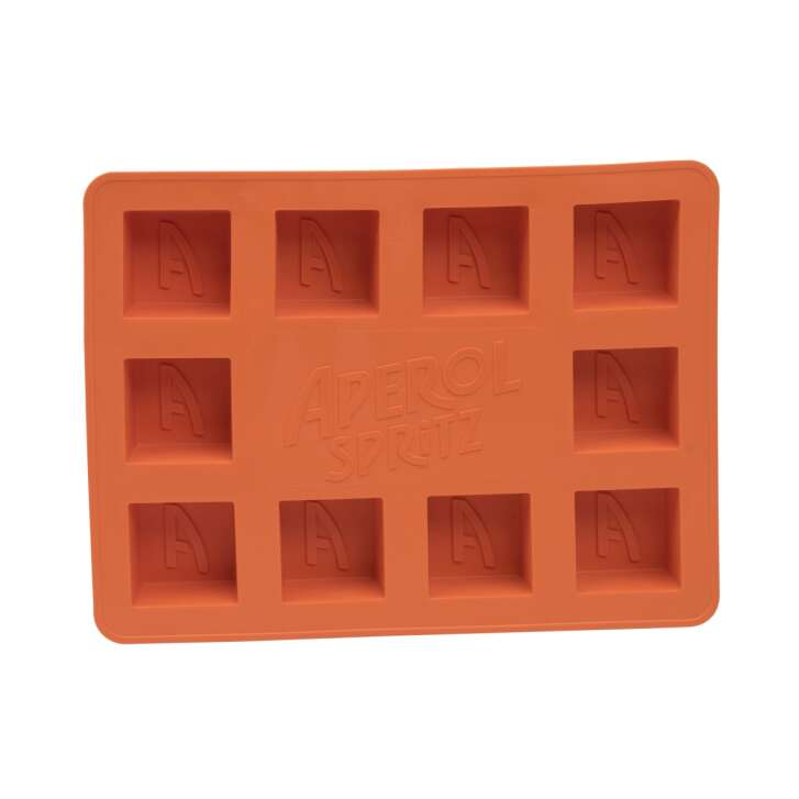 Aperol Spritz Eiswürfelform Silikon Orange Jumbo Eis-Maker Bereiter Ice Cube Tray