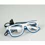 1x Belvedere Vodka Sonnenbrille LED Brille blauer Rahmen