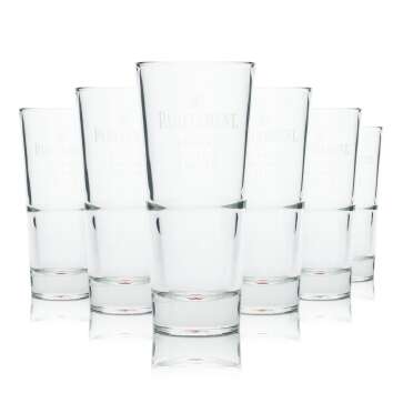 6x Parliament Vodka Glas 0,3l Longdrink Stapelbar...