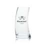 6x Mamont Vodka Glas 0,1l Curved Stamper Kurze Shot Longdrink Gläser Russia