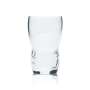6x Granini Glas 0,1l Becher Tumbler Kontur Relief Saft Gläser Geeicht Gastro Bar