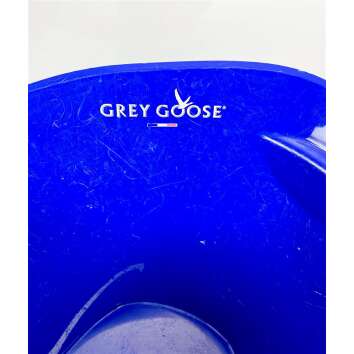 1x Grey Goose Vodka K&uuml;hler wei&szlig; blau klein