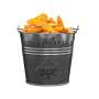 Salitos Serviereimer Mini Bucket Snacks Henkel Essen Beilage Pommes Nüsse Chips