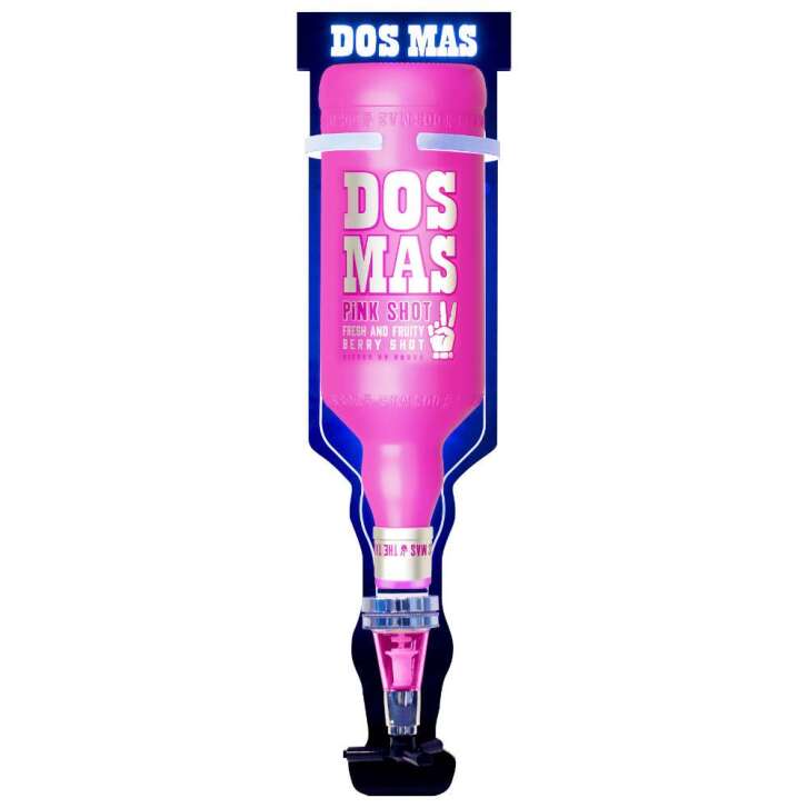 Dos Mas Wandhalterung LED 3L Flaschen Dispenser Portinierer Ausgieß Bar Party