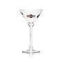 6x Martini Wermut Glas Schale Cocktail