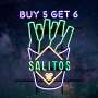 Salitos Leuchtreklame LED Neon Sign Schild Buy 5 get 6 Indoor Dimm Display Deko